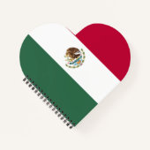 Mexicaanse vlag notitieboek (Voorkant)