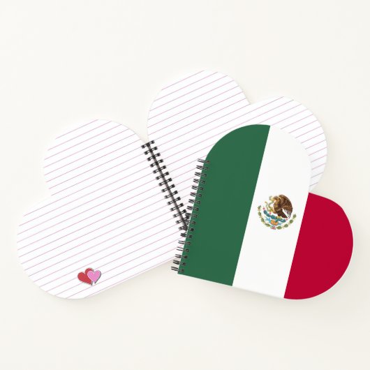 Mexicaanse vlag notitieboek (Binnen)