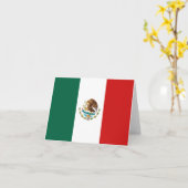 Mexicaanse vlag Notitiekaart (Gele Bloem)