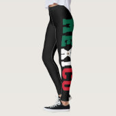 Mexicaanse Vlag Onafhankelijkheidsdag Mexico-Leggi Leggings (Links)