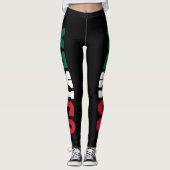 Mexicaanse Vlag Onafhankelijkheidsdag Mexico-Leggi Leggings (Voorkant)