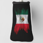 Mexicaanse vlag penseelstreek, nationale vlag golfheadcover (Draai 90)