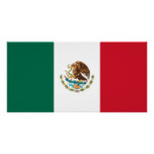 Mexicaanse vlag perfect poster (Voorkant)