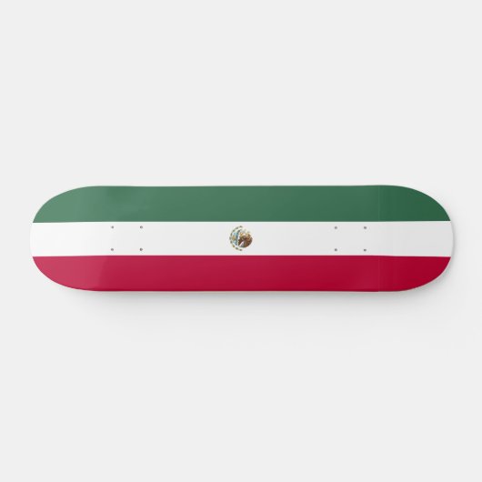 Mexicaanse vlag persoonlijk skateboard (Horizontaal)