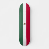 Mexicaanse vlag persoonlijk skateboard (Voorkant)