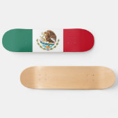 Mexicaanse vlag persoonlijk skateboard (Horizontaal)