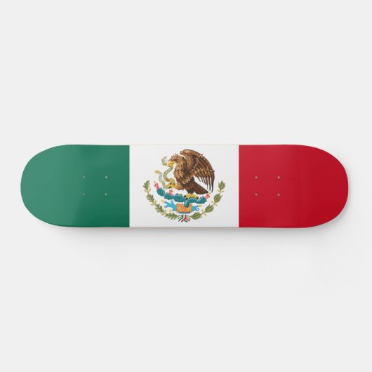 Mexicaanse vlag persoonlijk skateboard (Horizontaal)