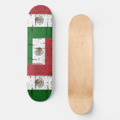  Mexicaanse vlag Persoonlijk Skateboard (Voorkant)
