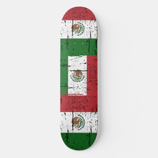  Mexicaanse vlag Persoonlijk Skateboard (Voorkant)