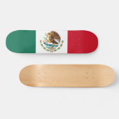 Mexicaanse vlag persoonlijk skateboard (Horizontaal)
