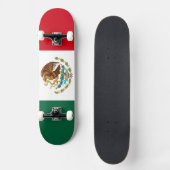 Mexicaanse vlag persoonlijk skateboard (Voorkant)
