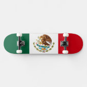 Mexicaanse vlag persoonlijk skateboard (Horizontaal)