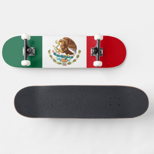 Mexicaanse vlag persoonlijk skateboard (Horizontaal)