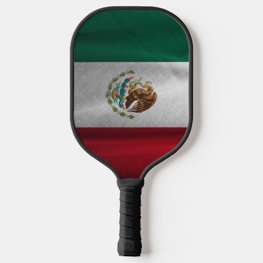 Mexicaanse vlag pickleball paddle (Achterkant)
