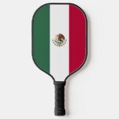 Mexicaanse vlag pickleball paddle (Voorkant)