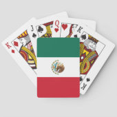 Mexicaanse vlag pokerkaarten (Achterkant)