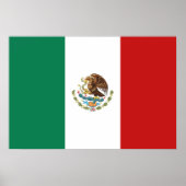 Mexicaanse vlag poster (Voorkant)