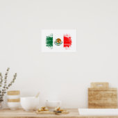 Mexicaanse vlag poster (Keuken)