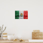 Mexicaanse vlag poster (Keuken)