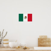 Mexicaanse vlag poster (Keuken)