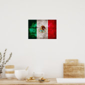 Mexicaanse vlag poster (Keuken)