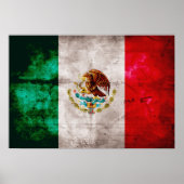 Mexicaanse vlag poster (Voorkant)