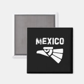 Mexicaanse  vlag Pride Hecho en Mexico Magneet (Voorkant / Achterkant)