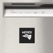 Mexicaanse  vlag Pride Hecho en Mexico Magneet (Insitu (Vaatwasser))