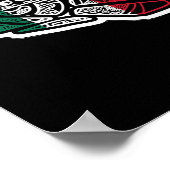 Mexicaanse  vlag Pride Hecho en Mexico Poster (Hoek)