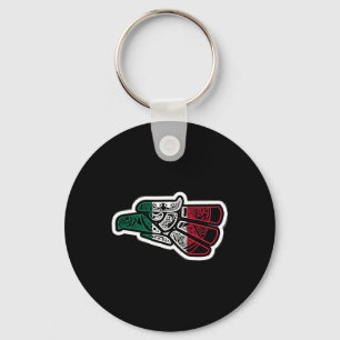 Mexicaanse vlag Pride Hecho en Mexico Sleutelhanger