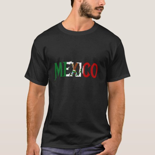 Mexicaanse vlag Pride Mexicaanse hispanic Heritage T-shirt (Voorkant)