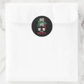 Mexicaanse vlag Pride Pet Jersey 2 Ronde Sticker (Tas)