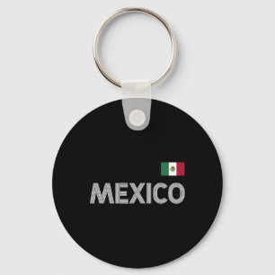 Mexicaanse vlag Pride Pet Jersey Sleutelhanger