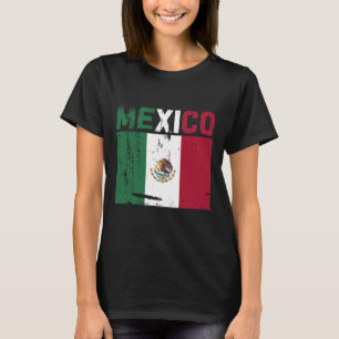 Mexicaanse  vlag Pride Pet T-shirt