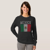 Mexicaanse vlag Pride T-shirt (Voorkant volledig)