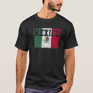 Mexicaanse vlag proud hispanic Mexican Culture Pro T-shirt
