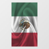 Mexicaanse vlag raamsticker (Vel)