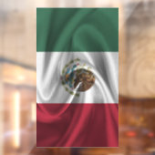 Mexicaanse vlag raamsticker (Vel 2)