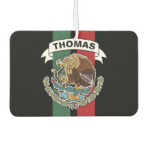 Mexicaanse vlag Race Stripes gepersonaliseerd