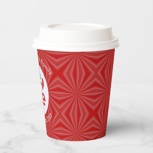 Mexicaanse vlag Red Letter LOVE - Aangepast Papieren Bekers (Links)