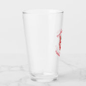 Mexicaanse Vlag Rood LIEFDE Glas (Rechts)