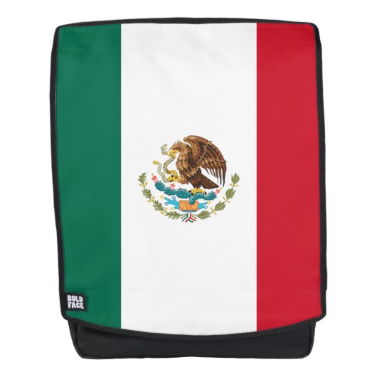 Mexicaanse vlag rugtassen (Voorkant)