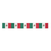 Mexicaanse vlag satijnen lint (Voorkant)