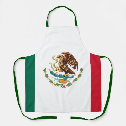 Mexicaanse vlag schort (Voorkant)