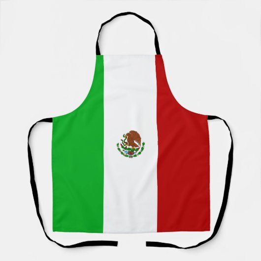 Mexicaanse vlag schort (Voorkant)