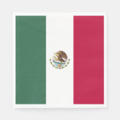 Mexicaanse vlag servet (Voorkant)