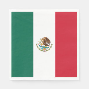 Mexicaanse vlag servet