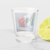 Mexicaanse vlag shot glas (Achterkant)
