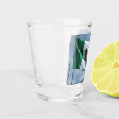 Mexicaanse vlag shot glas (Links)