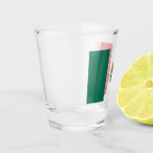 Mexicaanse vlag shot glas (Links)